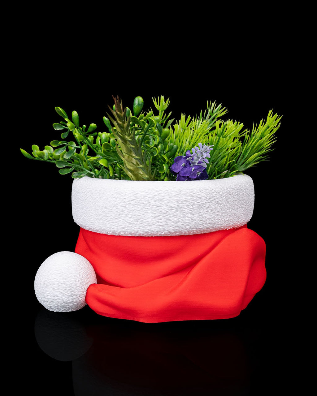 Santa’s Snack Sack Bowl – 3D Printed Holiday Candy Dish / Mini Planter