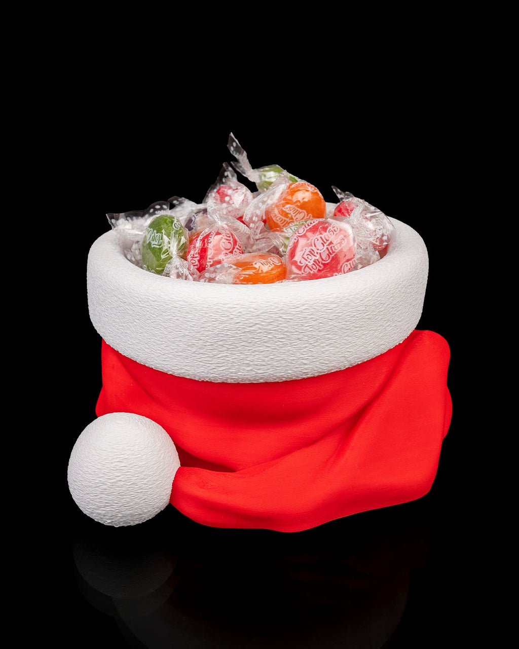 Santa’s Snack Sack Bowl – 3D Printed Holiday Candy Dish / Mini Planter