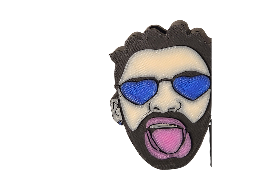 Bad Bunny inspired Straw Topper | 8mm & 10mm